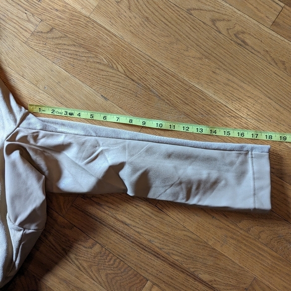 Bagatelle Large Tan Faux Suede Asymmetrical Front Full Zip Jacket - Picture 8 of 10